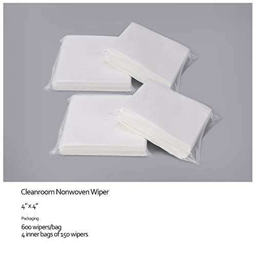 Cleanroom Wipes Lint Free Wipes 4" x 4" Cellulose