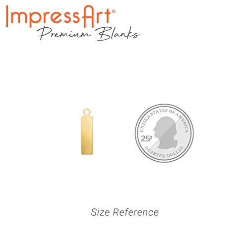 Premium Metal Stamping Rectangle Blanks for Metal Stamping and Jewelry Making