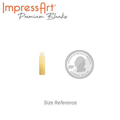 Premium Metal Stamping Rectangle Blanks for Metal Stamping and Jewelry Making