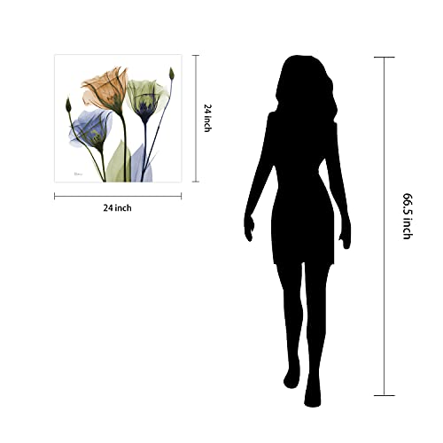 Frameless Free Floating Tempered Glass Panel Graphic Wall Art Ready to Hang