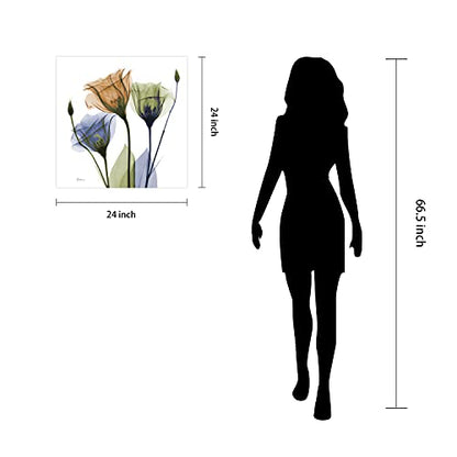 Frameless Free Floating Tempered Glass Panel Graphic Wall Art Ready to Hang