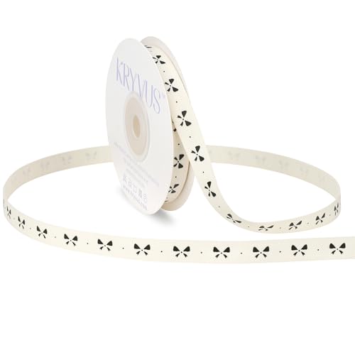 Black Bow Cotton Ribbon 3 (36 Foot)