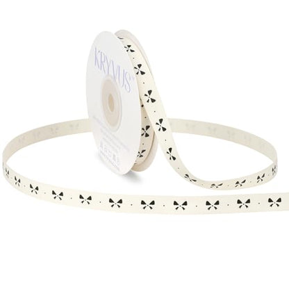 Black Bow Cotton Ribbon 3 (36 Foot)