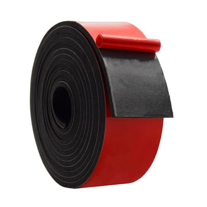 Solid Neoprene Rubber Strips with Adhesive Backing 1 (120 .)