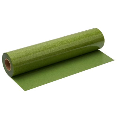 Lime Green Glitter HTV Roll