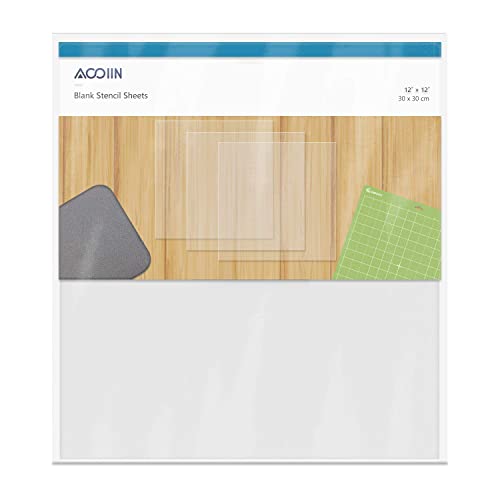 50 Pack 4 Mil Blank Mylar Stencil Sheets (50 Count)