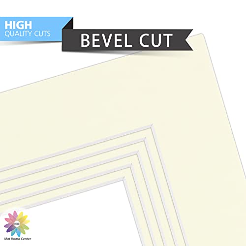 Mat Board Center 10 Pack 8x10 Photo Mats for 5x7 Picture