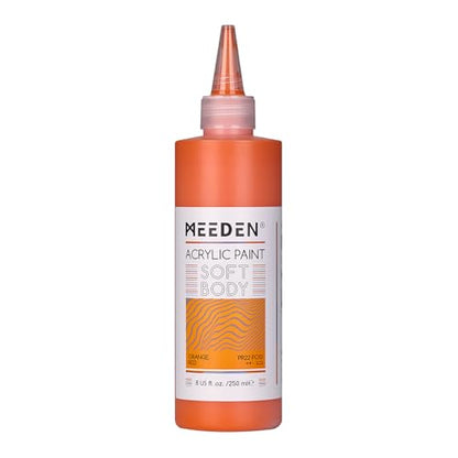 Orange Red Acrylic Paint (8.45 Fl Oz)
