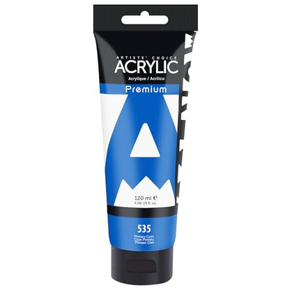 Primary Cyan Acrylic Paint (4 Fl Oz)