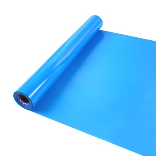 HTV Iron on Vinyl 12Inch by 12ft Roll HTV Heat Transfer Vinyl for T