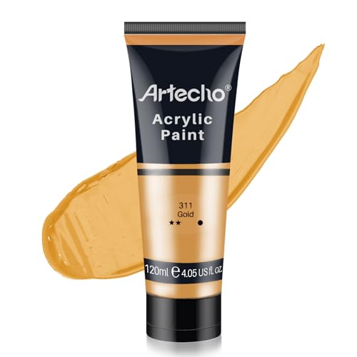 Gold Acrylic Paint (4.05 Fl Oz)