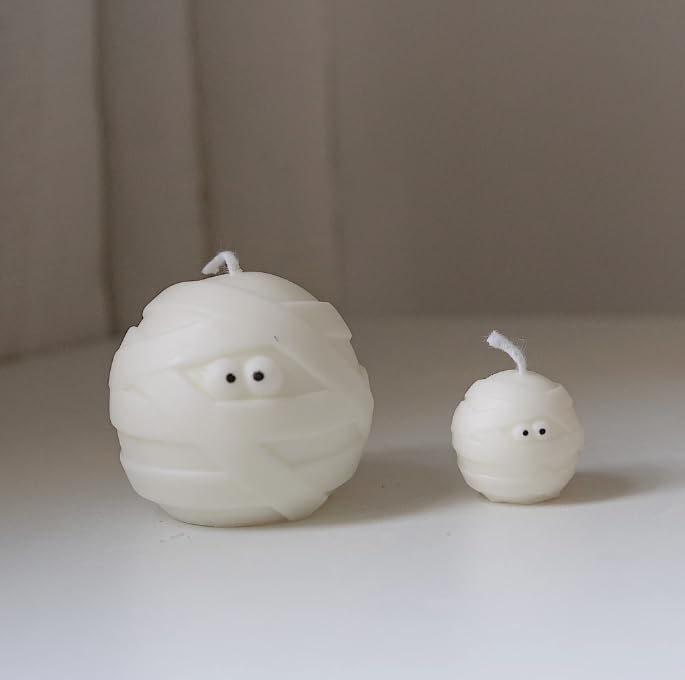 3 Pcs Halloween Candle Silicone Molds Set (3 Count)