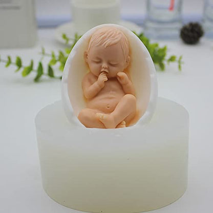 Baby Shape Silicone Handmade Soap Mold
