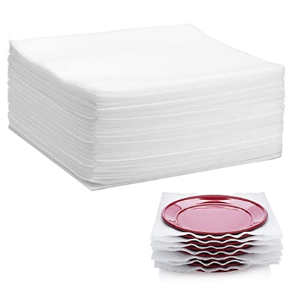 12”x12” Foam Wrap Sheets for Packing Moving Supplies (50 Count)