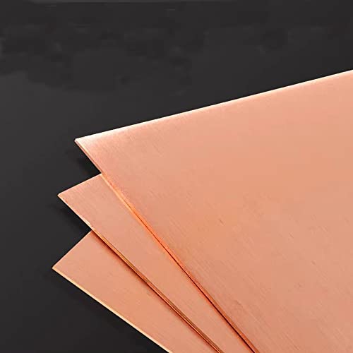 4 Pcs 99.9% Pure Copper Sheet (4 Count)