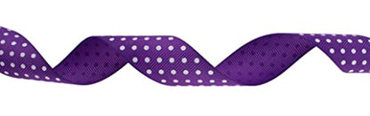 Polka Dot Grosgrain Ribbon 25 Yard Each Roll 100% Polyester