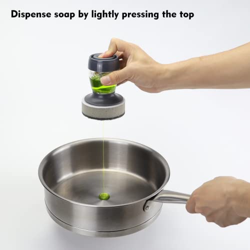 Dish Brush with Soap Dispenser