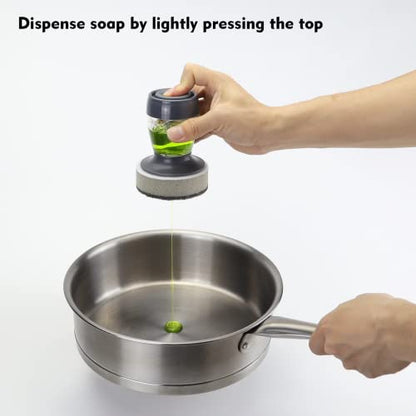 Dish Brush with Soap Dispenser