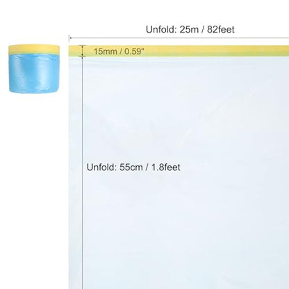 Pre Taped Masking Film