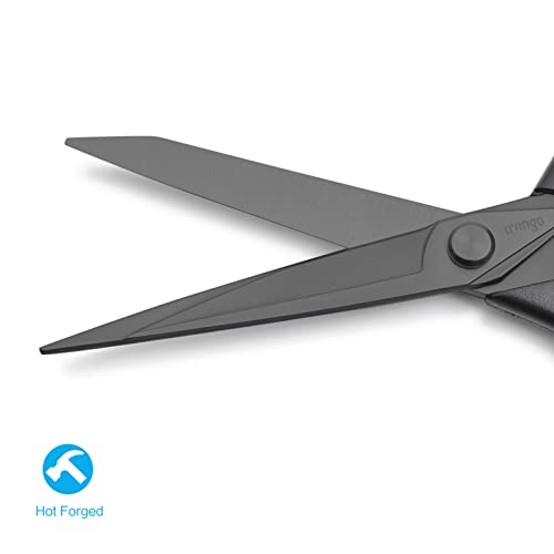 Fabric Scissors 2 Pack Heavy Duty Sewing Shears Titanium (2 Count)
