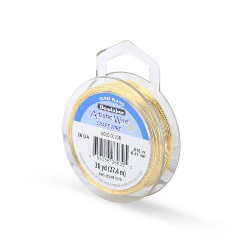 26 Gauge Silver Plated Tarnish Resistant Colored Copper Craft Wire