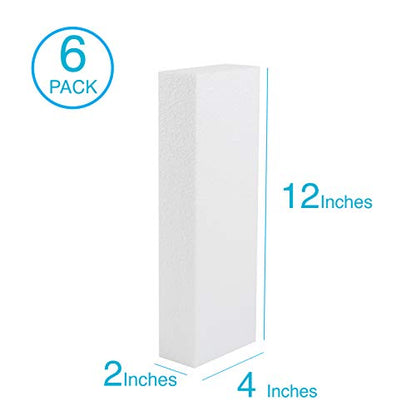 Silverlake 4x12x2 Craft Foam for Styrofoam Block Projects