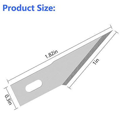 100 Pack Exacto Knife Blades #2 (100 Count)