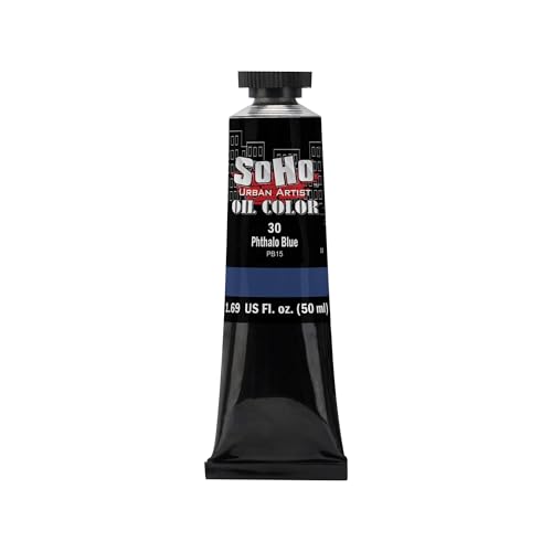 Oil Paint Phthalo Blue