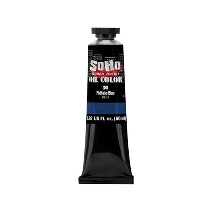 Oil Paint Phthalo Blue
