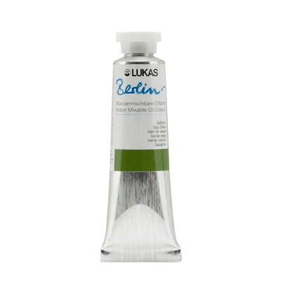 Berlin Pro Artists Water Mixable Oil Paint 37 ml Tube Sap Green