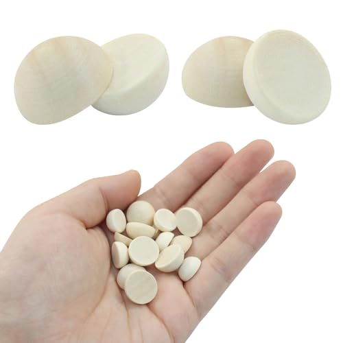 Half Wooden Beads (300 Count)