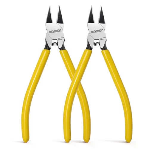 Wire Cutters 6 Inch Flush Cutters for Jewelry Making (2 Count)