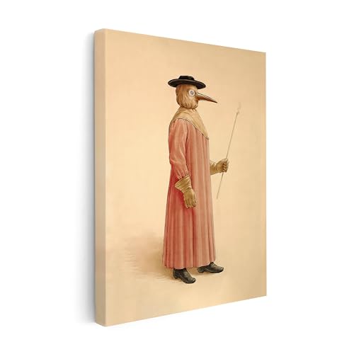 Vintage Plague Doctor Canvas