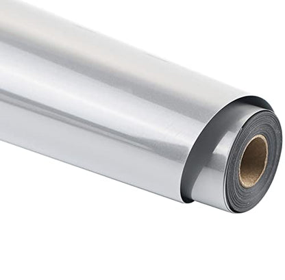 Reflective Light Grey HTV Rolls Heat Transfer Vinyl