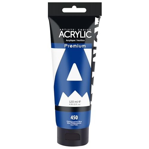 Phthalo Blue Acrylic Paint (4 Fl Oz)
