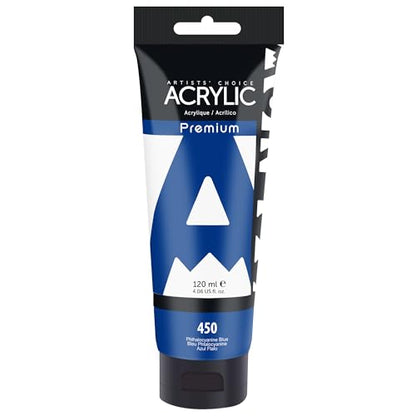 Phthalo Blue Acrylic Paint (4 Fl Oz)