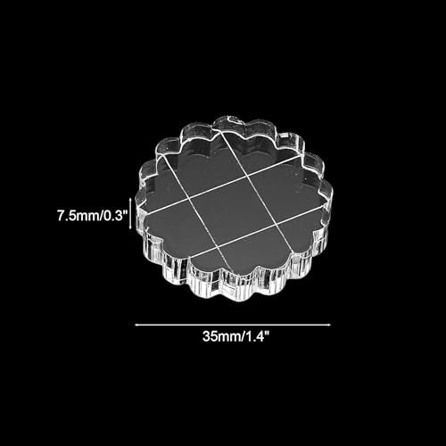 1.4" Acrylic Stamp Block (6 Count)