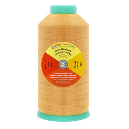 Size 46 210D T45 Blonde Bonded Nylon Thread
