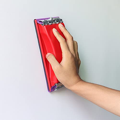 120 Grit Sanding Sheets 20 PCS 9 x 11 Inch Purple Alumina (20 Count)