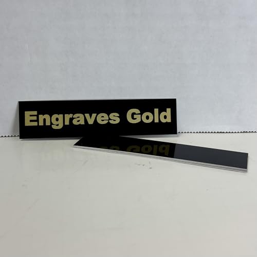 Blank Metal Plates for Laser Engraving