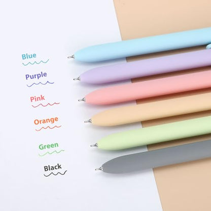 Colored Gel Pens 24 Pack 0.7mm Medium Point Pens for Journaling (24 Count)