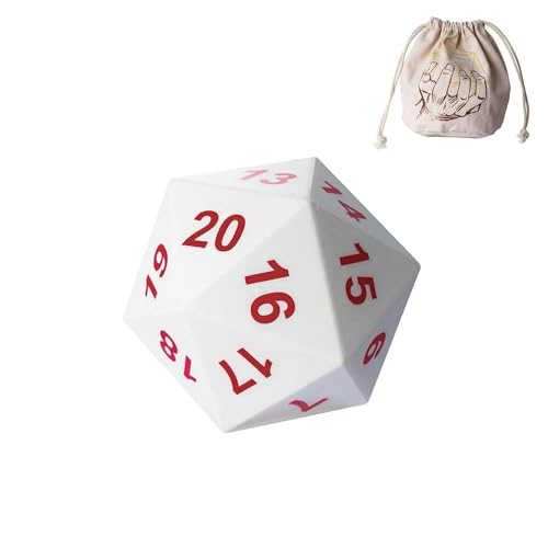 Large D20 Foam DND Dice (2.1 Ounce)