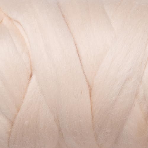 Colored Natural Wool roving