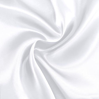 White Satin Fabric