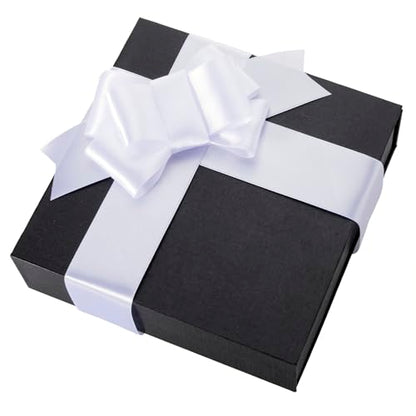 1-1/2 Inch White Ribbon 50Yards – Perfect for Gift Wrapping