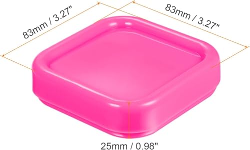 3Pcs Square Plastic Magnetic Pin Cushion Anti Loss Sewing Pin Needle Storage Holder Magnetic Push Pins Holder for Sewing Quilting DIY Projects