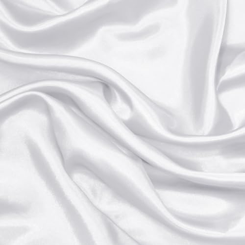 White Satin Fabric