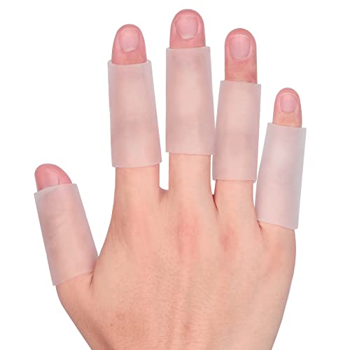 10 PCS Gel Finger Sleeve Protectors (10 Count)