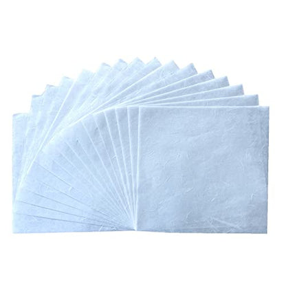 Natural Fiber Mulberry Paper Sheets 6 x 6 Inches (50 Count)