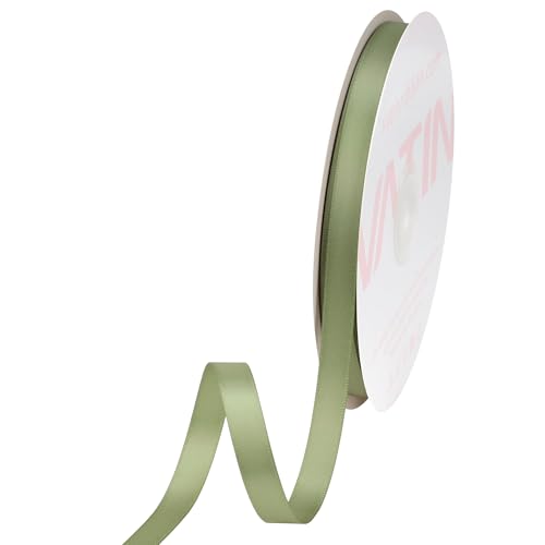 Dusty Sage Satin Ribbon 3 (150 Foot)